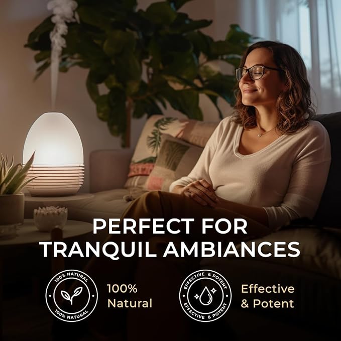 Gya Labs Vetiver Essential Oil Creates a Tranquil Atmosphere for Relaxation - 0.34 Fl Oz - 100% Pure Natural Vetiver Oil for Skin, Hair, Diffuser & Candle Making Scent-Ruum Studio Home