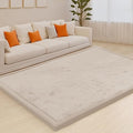 ACOMOPACK Baby Play Mat for Floor,1.3" Thick Memory Foam Area Rug for Living Room,Soft Velvet Crawling with Non-Slip Bottom for Kid,Toddler,79"×157" Tummy Time Nursery Rugs,Yoga（Beige）-Ruum Studio Home