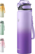 Enerbone 32 oz Insulated Water Bottle, Stainless Steel Bottle with Carrying Strap, Double-Wall Vacuum Insulation Design, Leakproof Sports Bottle with Straw, Keep Drinks Cold or Hot for Hours-Ruum Studio Home