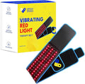 Red Light Therapy Belt with 126 High-Intensity LEDs for Targeted Relief, 660nm & 850nm Infrared Light, Heat and Vibration for Back, Waist, and Muscle Recovery, FSA HSA Eligible-Ruum Studio Home