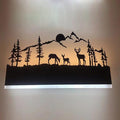 Wall Sconce LED Wall lamp (Sunset Deer)-Ruum Studio Home
