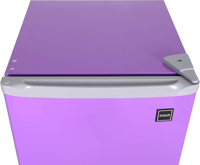 RCA RFR321-PURPLE 3.2 Cu Ft Compact Fridge, Mini Refrigerator, Purple-Ruum Studio Home