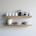 Urban Legacy Deep Floating Shelves | Wormy Maple with Furniture Grade Clear Coat | Low Profile Brackets | Set of 2 (36" x 11" x 2")-Ruum Studio Home