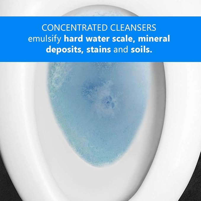 Fuller Brush Toilet Bowl Cleaner Pods - Water Soluble Tablet Cleansers - Cleans Descales & Refreshes Bathroom Toilets Removes Odors & Stains Light Fresh Scent Ideal for Homes and Businesses 6-Pack-Ruum Studio Home