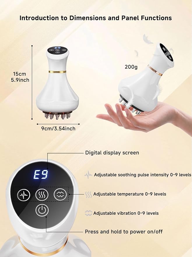 Body Sculpting Machine, Lymphatic Drainage Massager & Anti Cellulite Massage Tool, Helps Reduce Stretch Marks & Cellulite, Pain Relief Devices for Sciatica Nerve, Legs, Arms, Hip, Muscle & Lower Back-Ruum Studio Home