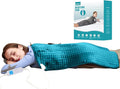 Ruqiji 17''x33'' XXXL King Size Heating Pad with Fast-Heating Technology&10 Temperature Settings, Flannel Electric Heating Pad/Pain Relief for Back/Neck/Shoulders/Menstrual Pain/Leg Cramp (Light Teal)-Ruum Studio Home