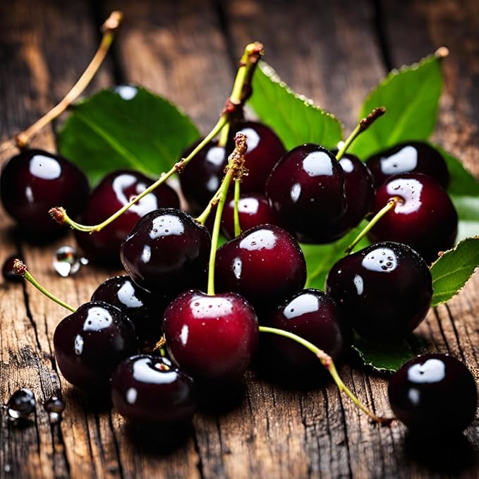 1OAK Soy Wax Scented Candles (Black Cherry) - Black Cherry Candle - Soy Candles for Home Scented - Long Burning Candles Premium - Hand-Poured (7oz.)-Ruum Studio Home