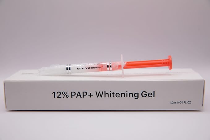 LaserGlow Pap+ 12% Teeth Whitening Gel – Professional Peroxide-Free Syringe, Enamel-Safe & Zero-Sensitivity Brightening for Dentists and Take-Home Trays (1 × 3 mL)-Ruum Studio Home
