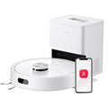 roborock Q7 M5+ Robot Vacuum and Mop, Upgraded from Q5 Max+, 7 Weeks Self-Emptying, 10000Pa Suction, Dual Anti-Tangle System, for Pet Hair & Carpet, PreciSense LiDAR Navigation, App Control, White-Ruum Studio Home