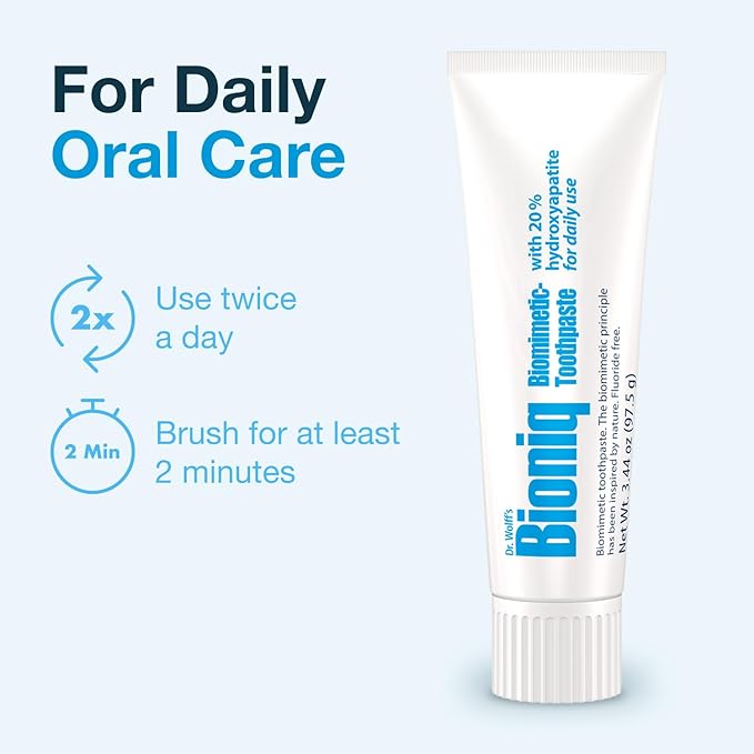Bioniq Classic Biomimetic Toothpaste with 20 Percent Hydroxyapatite I Clinically Tested I 3.44 oz-Ruum Studio Home