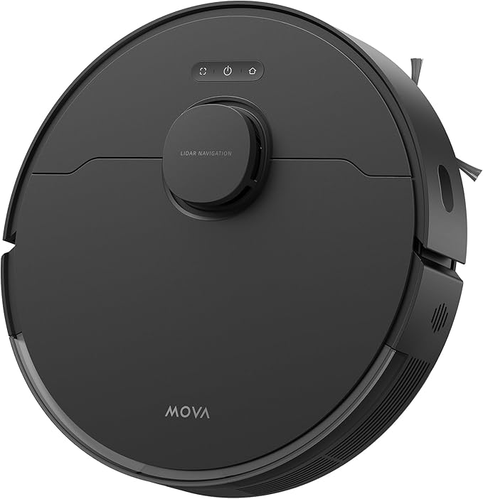 MOVA S10 Robot Vacuum Cleaner with 7000Pa Suction, 260 Mins Run Time, Liftable Brush, Self-Charging Robotic Vacuum Cleaner for Home, Pet Hair, Hard Floors, App & Voice Control-Ruum Studio Home