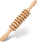 Wood Massage Roller Wood Therapy Massage Tools Body Roller Cellulite Roller Deep Tissue Muscle Roller Wooden Massager for Lymphatic Drainage, Maderoterapia, Muscle Pain Relief(Straight)-Ruum Studio Home