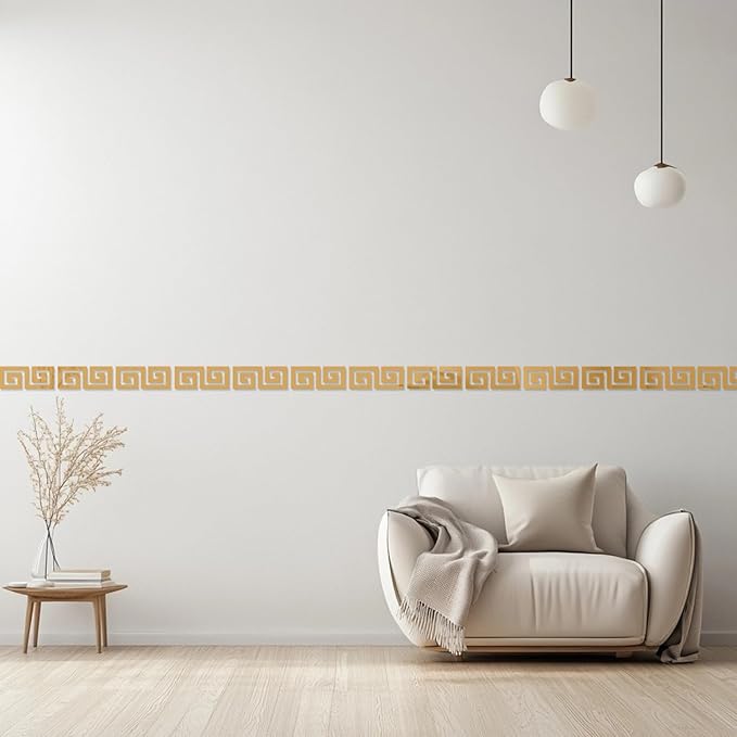 15 Pcs DIY Geometric Shape Acrylic Decorative Mirror Stickers Removable Adhesive Wall Mirror Décor for Living Room Home Background (Gold,3.15 * 7.87inches)-Ruum Studio Home