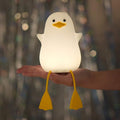 YuanDian Cute Duck Night Light, Gifts for Women Teen Girls Baby,Night Lights for Kids Bedroom Kawaii Room Decor, Cute Christmas Seagull Silicone Nightlights for Children Toddler.-Ruum Studio Home
