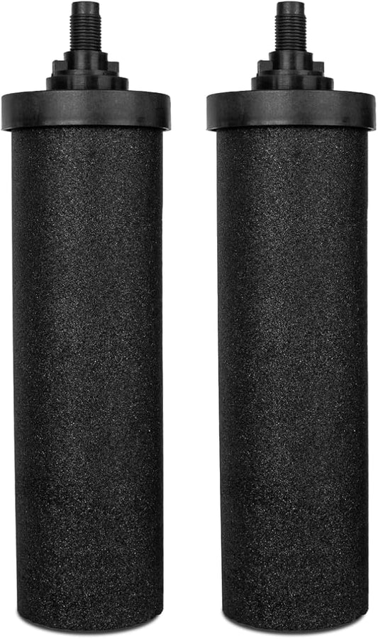 AquaEasy BB9 Activated Carbon Water Filter Candle(2 Pcs) Replacement Gravity Water Filter Candle Compatible With Gravity Filter System-Ruum Studio Home