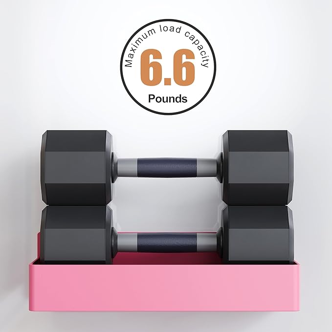 Magnetic Spice Rack for Refrigerator, Kitchen Organizer and Storage Shelf, Pink(4 Pack)-Ruum Studio Home