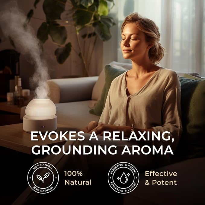Gya Labs Australian Sandalwood Essential Oil for Skin & Hair - 0.34 Fl Oz - 100% Pure Natural Australian Sandalwood Oil for Diffuser, Aromatherapy Use & Candle Making Scent-Ruum Studio Home