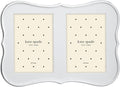 Kate Spade New York Crown Point Double 5" X 7" Frame, 2.60 LB, Silver-Ruum Studio Home