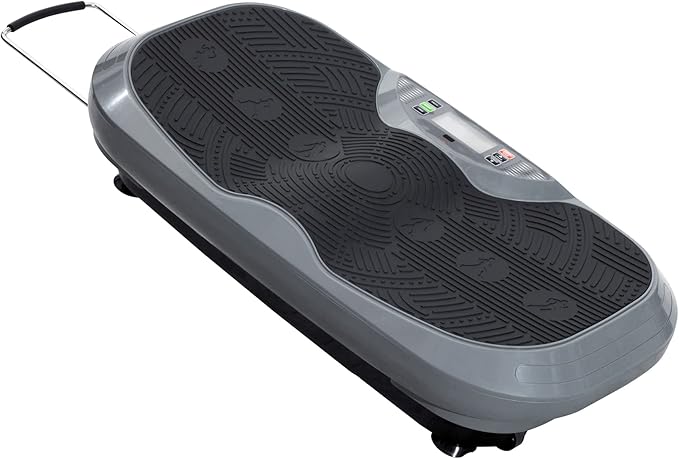 Sunny Health & Fitness Vibration Plate Exercise Machine, Full Body Vibrate Platform for Lymphatic Drainage with Multiple Speeds and Modes, Vibrating Plate Machine for Tension Relief & Weight Loss-Ruum Studio Home