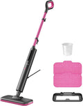 Schenley Steam Mop Cleaner Powerful - 15s Fast Heat-Up, Chemical-Free for Hardwood/Tile/Laminate & Floors/Walls, Washable Pads, 3 Modes for Carpet, Lightweight, Self-Standing, Sleek Design-Ruum Studio Home
