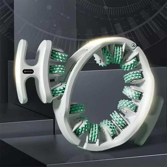 Cellulite Roller for Legs and Arms 2025 New, with Two Removable Handle Design, 360° Anti-Celluliteleg Roller Cellulite Fascia Massage Roller, Deep Tissue Massage Tool for Fat Deposits Reduction Green-Ruum Studio Home