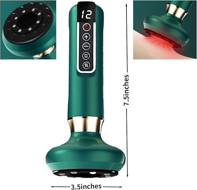 Elouris Cellulite Massage Tool,Lymphatic Drainage Massager,Lymphatic Drainage Tool,Rechargeable Body Sculpting Cupping Machine for Thighs, Arms, Stomach - Cordless Deep Tissue Massager,Gift for Women-Ruum Studio Home