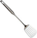 Stainless Steel Slotted Spatula,Cooking Utensil For Kitchen Use With Hollow Handle,Silver/14.9Inch-Ruum Studio Home