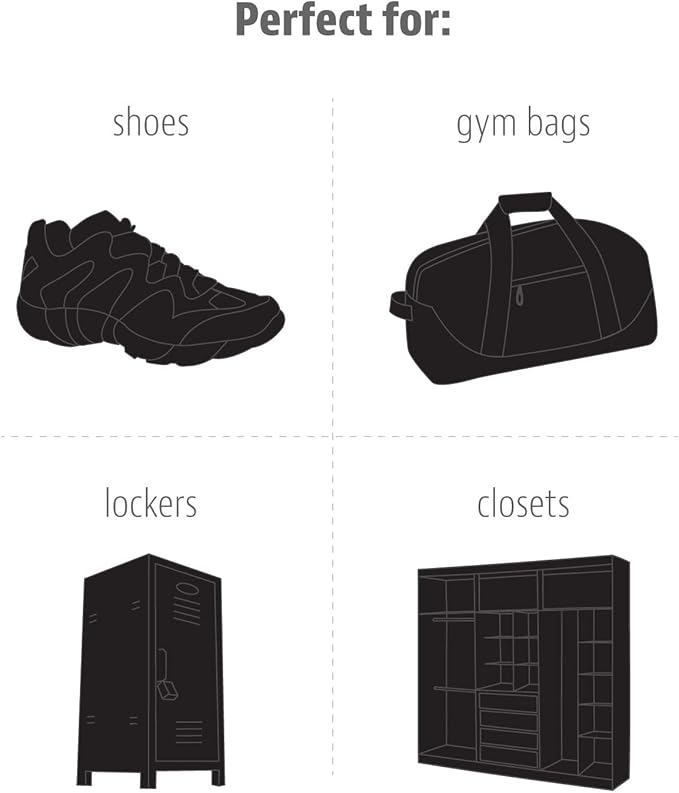 Sneaker Balls Odor-Fighting Shoe Fresheners, Eliminates Unpleasant Smells, Perfect For Sneakers, Gym Bags, Gear Bags, Drawers, Lockers, And More!, Basketball, 2 Pack-Ruum Studio Home