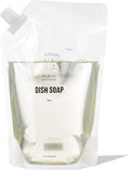 Public Goods Natural Dish Soap | Kitchen Soap | Plant-Based & Vegan Friendly | Clear Dish Detergent Liquid | Concentrated | Made in USA | Mandarin Basil | 34 Fl Oz Refill-Ruum Studio Home