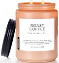 M&SENSE Coffee Candles Scented Strong, 2 Wick Jar Candle 19.4oz, 110 Hours Burning Time, Organic Natural Soy Wax Candle for Bedroom Kitchen Home Decor, Housewarming Gift for Men and Women-Ruum Studio Home