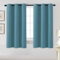 H.VERSAILTEX Blackout Curtains for Bedroom Thermal Insulated Room Darkening Living Room Curtains 63 Inch Long Grommet Privacy Protection Window Curtain Panels/Drapes for Nursery, 2 Panels, Storm Blue-Ruum Studio Home