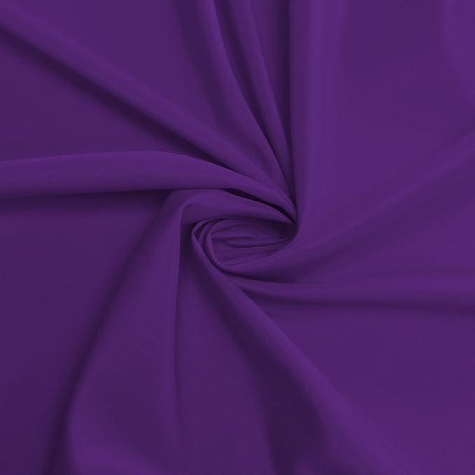 sancua Rectangle Tablecloth - 54 x 78 Inch - Stain and Wrinkle Resistant Washable Polyester Table Cloth, Decorative Fabric Table Cover for Dining Tables, Buffet Parties and Camping, Purple-Ruum Studio Home