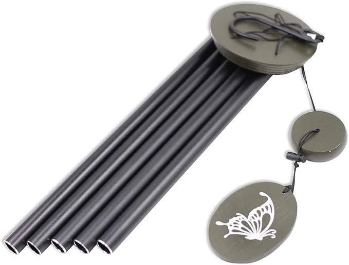Wind Chimes for Outside, WindChimes Outdoor Tuned Soothing Melody, Wind Chimes Gifts for Mom, Wind Chime Outdoor Decoration, Patio, Garden, Yard. Butterfly Wind-Chime-Ruum Studio Home