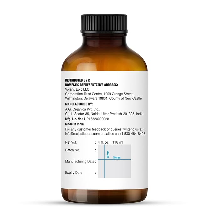 Majestic Pure Brazilian Orange Essential Oil with Glass Dropper - Huge 4 Fl Oz - 100% Pure and Natural Br Orange Oil - Premium Grade Essential Oils for Diffuser, Aromatherapy, Soap and Candle Making-Ruum Studio Home