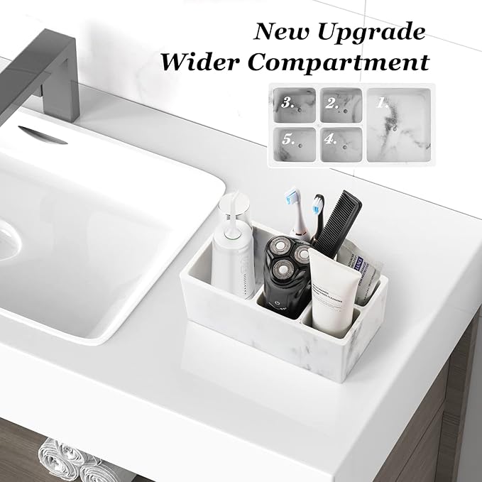 Luxspire Toothbrush Holder, Ink White-Ruum Studio Home
