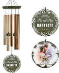 ASTARIN Personalized 20th 50th Anniversary Wind Chime, Happy Anniversary Wedding Valentine's Day Gift for Wife Husband Men Women Sister, Golden Anniversary Keepsake Decorations for Parents Couples-Ruum Studio Home