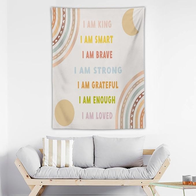 ICMOLYYENLO Boho Plant Aesthetic Tapestry, Abstract Medieval Arch Sun Home Aesthetic Wall Hanging For Bedroom Living Room Dormitory Tapestry 50x60 Inches-Ruum Studio Home