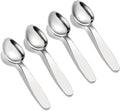 VANRA Premium 18/8 Stainless Steel Children Cutlery Set 5.9-inch Kids Dinner Spoons Set 4 Pieces Silverware Flatware Utensil Set for Home School (4 Spoons)-Ruum Studio Home