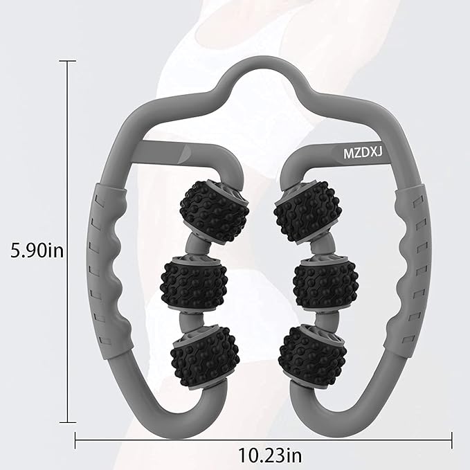 Cellulite Massage Tool Deep Fascia Massager & Dimpled Skin Remover for Legs - Anti-Cellulite Roller Tech with Lymphatic Drainage, Smooth Skin & Pain Relief for Thighs & Buttocks Sculpting-Ruum Studio Home