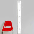 Wooden Ruler Growth Chart for Kids, Boys and Girls - Height Chart & Height Measurement for Wall - Kids Nursery Wall Decor and Room Hanging Wall Decor - Love Grows Here - White-Ruum Studio Home