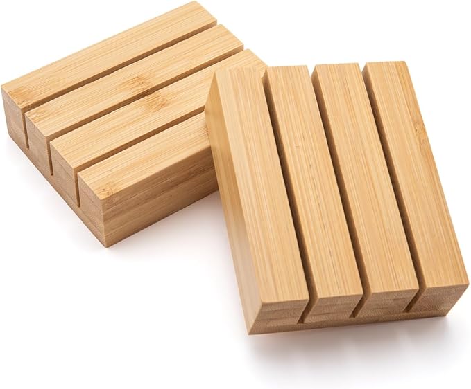 Purawood Kitchen Drawer Organizer with Knife Blocks - Utensil Drawer Organizer for Kitchen, Cutlery Tray & Silverware Organizer, 3-5 Slots - Bamboo Organizer for Utensils & Flatware (Natural)-Ruum Studio Home