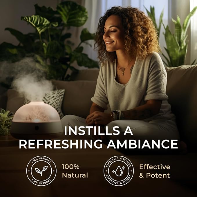 Gya Labs Ravensara Essential Oil for Diffuser - 0.34 Fl Oz - 100% Pure Natural Ravensara Oil for Skin, Hair, Aromatherapy & Candle Making Scent-Ruum Studio Home