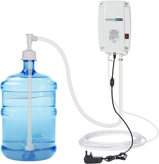 Bottled Water Dispenser Pump System with Single Inlet, 110V 60PSI Drinking Water Electric Water Pump,Compatible with Coffee/Tea Maker, Water Dispenser,Ice Maker,Refrigerator-Ruum Studio Home
