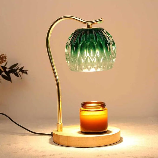 GEEZO Fragrance Candle Warmer Lamp，Electric Candle Warmer with Timer & Dimmer，Mom Christmas Birthday Gifts for Women, House Warming Gifts New Home Bedroom Decor-Ruum Studio Home