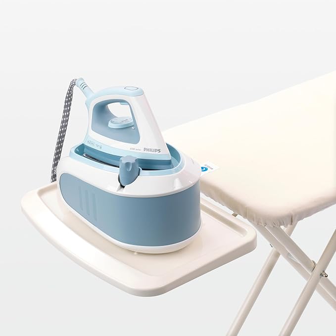 Brabantia Ironing Board C, XL Steam Unit Holder, Adjustable Height, Non-Slip Rubber Feet, Foldable, Denim Black, Size C (49 x 18 inches), Metal Frame, Free Standing, 63 inches-Ruum Studio Home