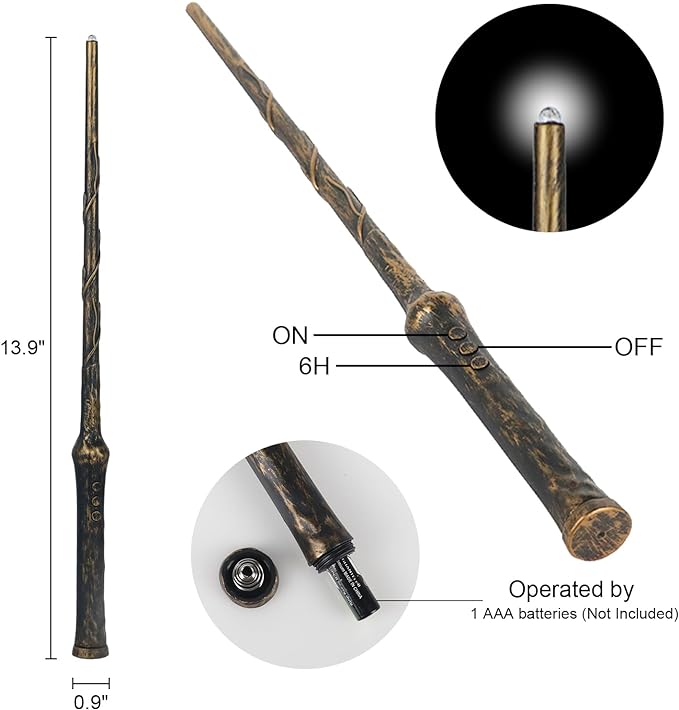 GenSwin 10.8" Floating Candles with Magic Wand Remote Timer, Flameless Taper Candles Flickering Battery Operated, LED Electric Hanging Window Candle Christmas Halloween Decorations(12 Pack, White)-Ruum Studio Home