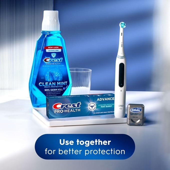 Crest Pro-Health Advanced Antibacterial Protection Toothpaste - Pack of 4, 5 Oz Tubes-Ruum Studio Home