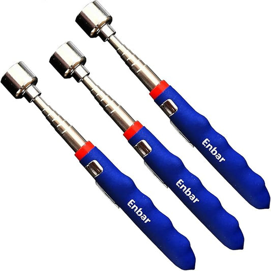 20lb Telescoping Magnetic Pick Up Tool Extendable 31" Telescopic Magnet Stick Useful for Hard-to-Reach,Sink Drains Mechanic Automotive Gifts for Men Women Husband Birthday Father's Day(3PCS)-Ruum Studio Home