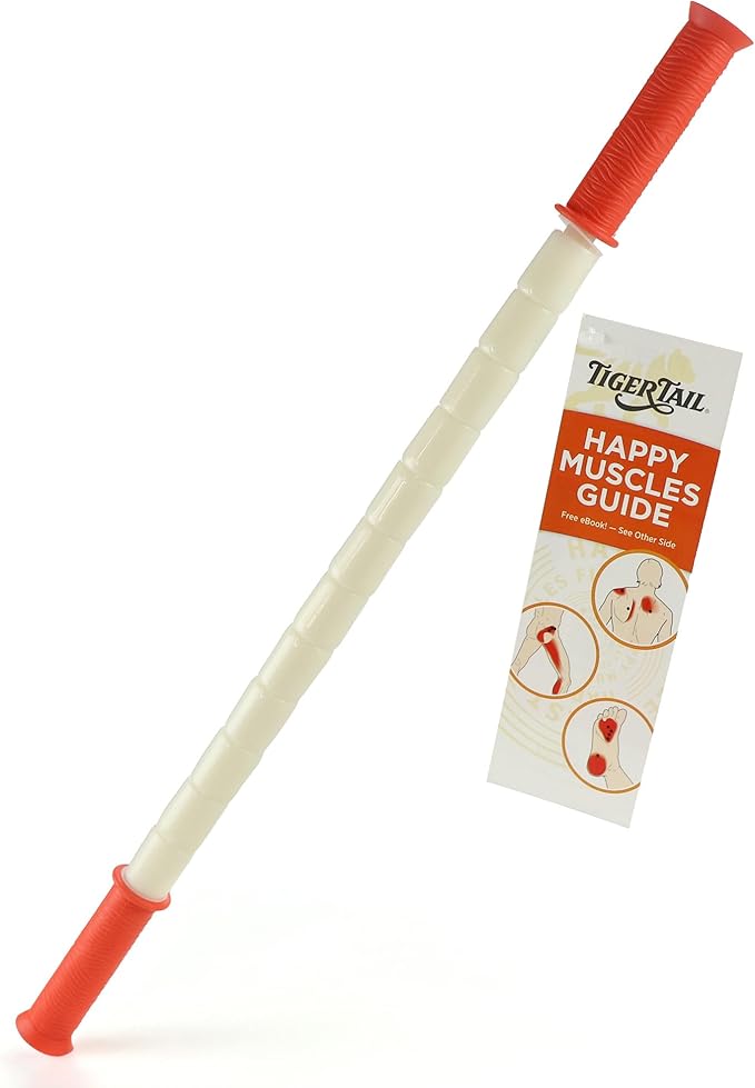 Tiger Tail The Stick - Bendy 22” Flexible Muscle Roller Stick for Myofascial Release & Trigger Points - Bendable Deep Tissue Massager for Legs, Back, Shoulders - Relieve Soreness & Improve Recovery-Ruum Studio Home