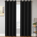 H.VERSAILTEX 100% Blackout Curtains - 84 Inch Long Thermal Insulated Curtains & Drapes With Grommet for Bedroom, Living Room, Bathroom-Ruum Studio Home